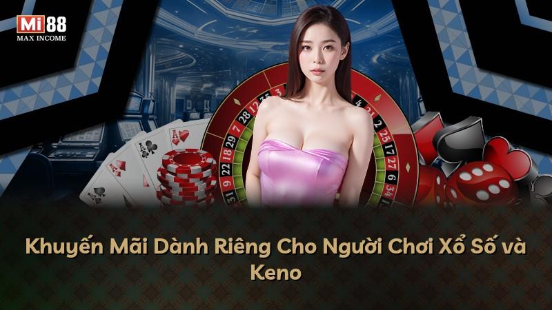 Khuyến Mãi Dành Riêng Cho Người Chơi Xổ Số và Keno